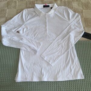 NWT G/FORE RIBBED TECH NYLON LONG SLEEVE POLO
Size XL